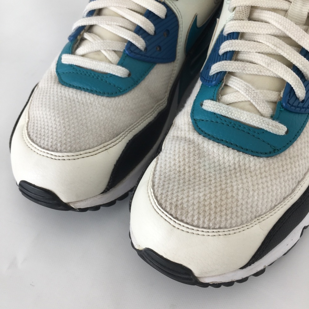 Nike Air Max 90s OG Women’s Shoes Blue White Sneakers Women’s Size 9 - Picture 5 of 15